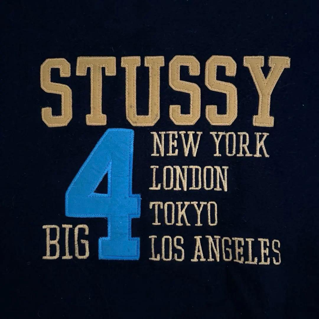 OLD stussy スタジャン Big4 ビンテージ