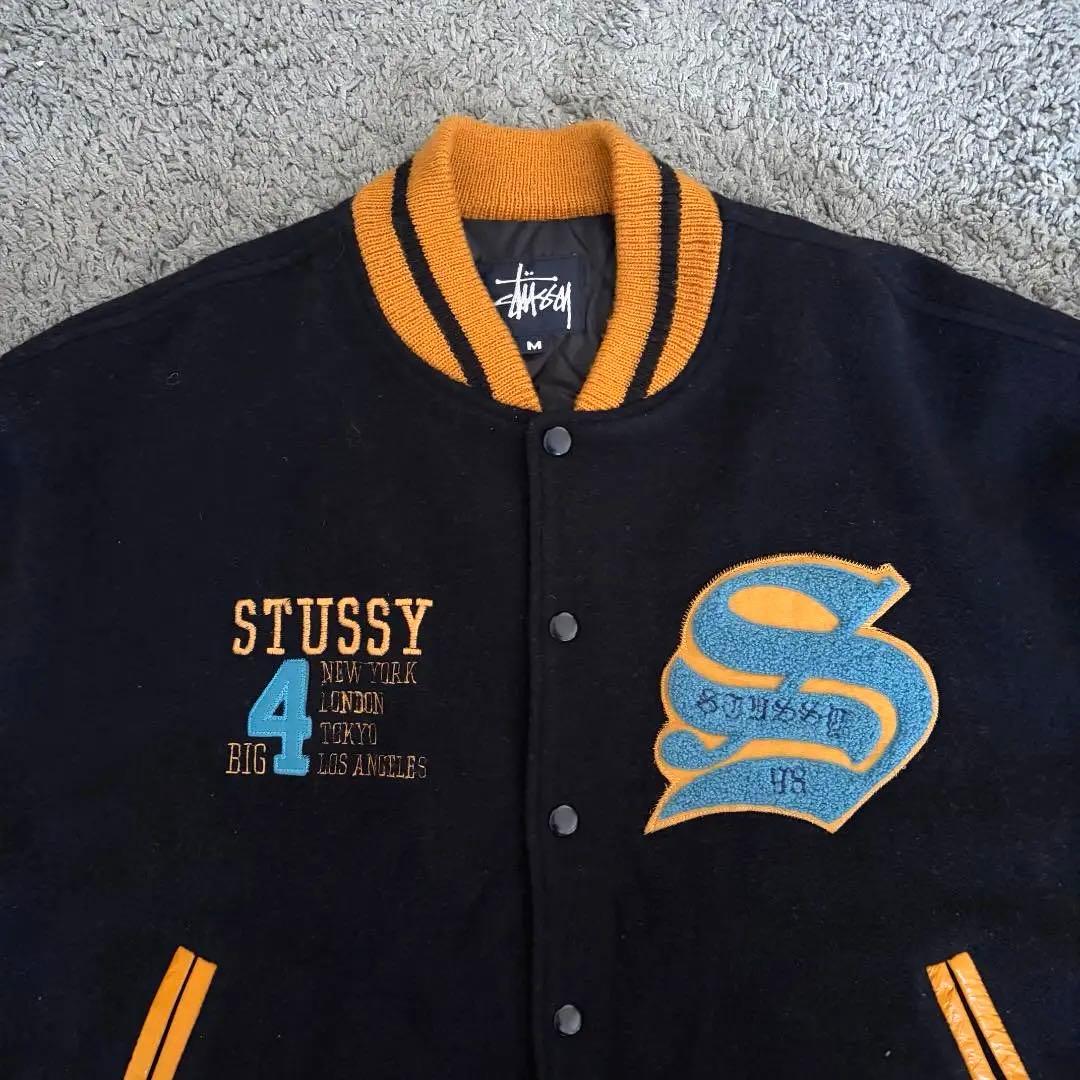 OLD stussy スタジャン Big4 ビンテージ