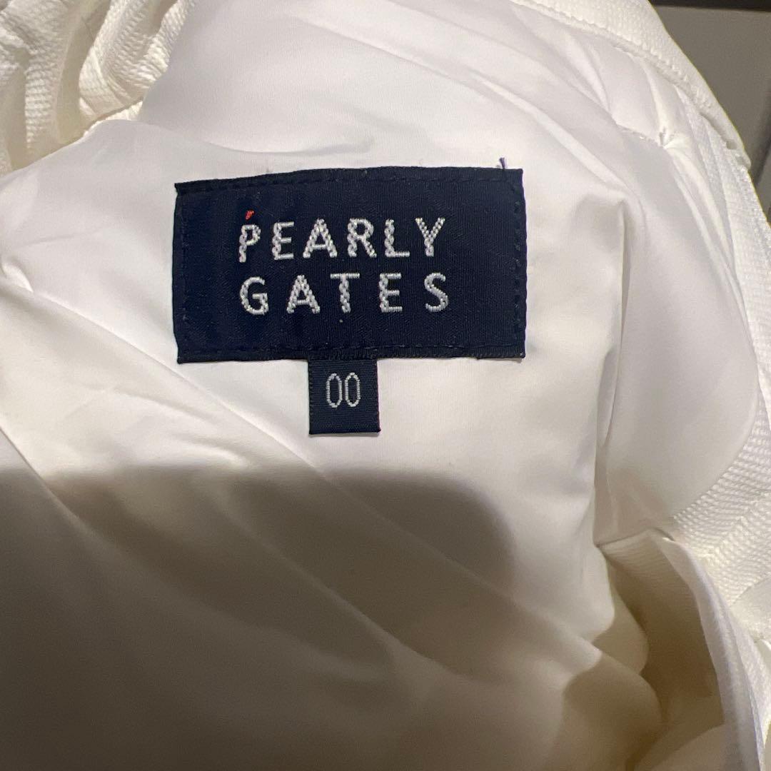 美品！！パーリーゲイツ 中綿パンツ　ホワイト　サイズ00