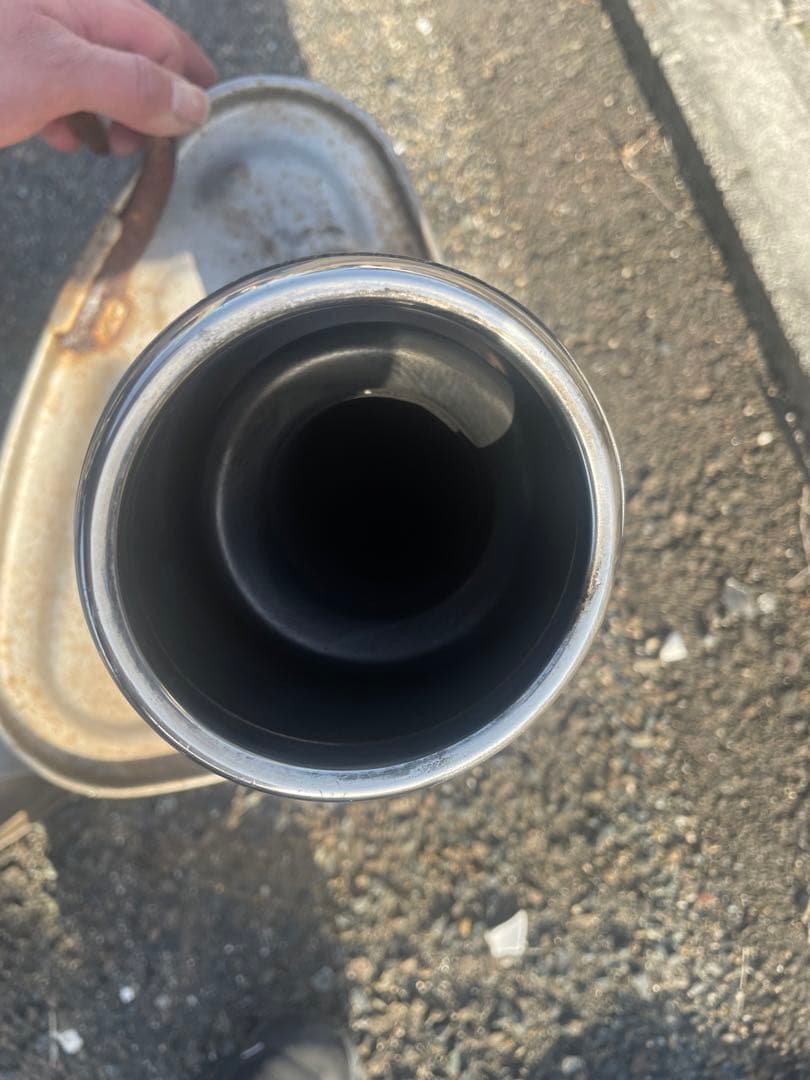 BRG レガシィDIT2.0 リアのみ純正マフラー