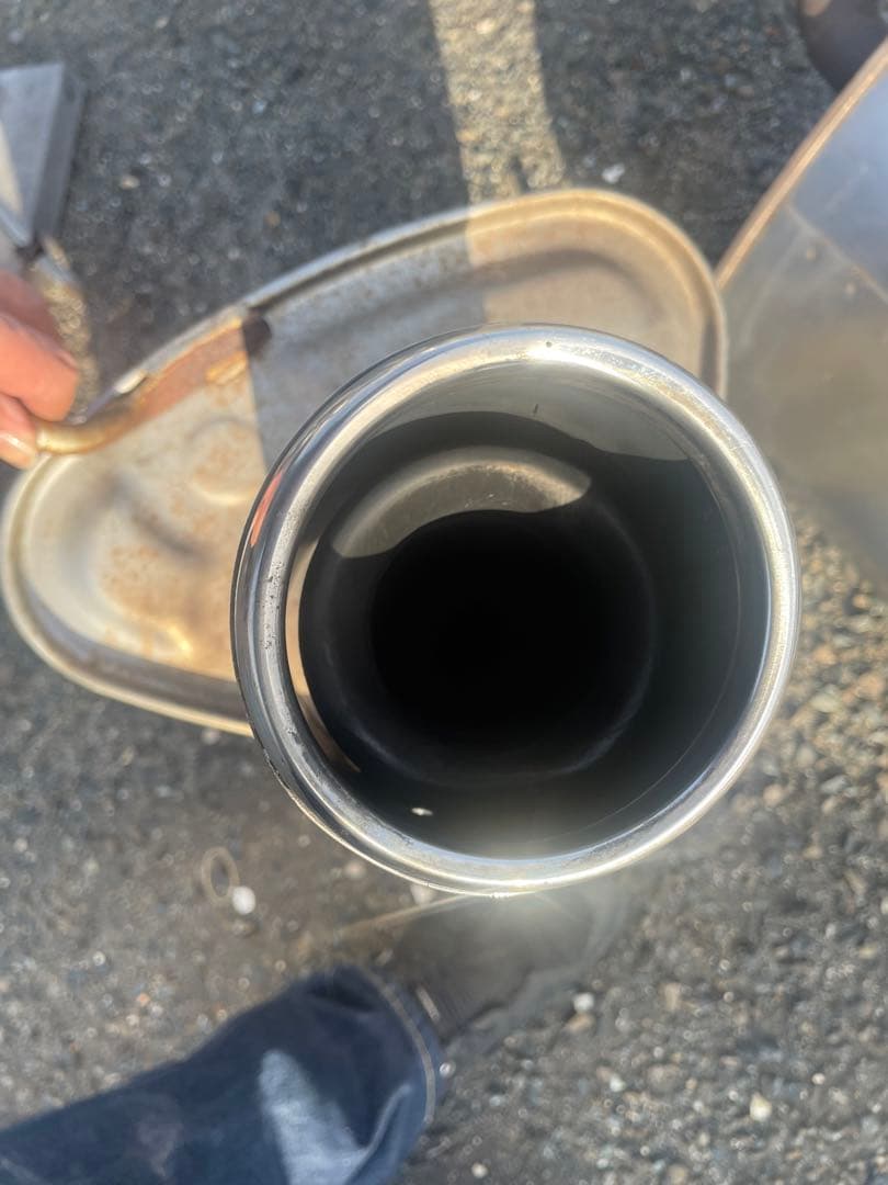 BRG レガシィDIT2.0 リアのみ純正マフラー