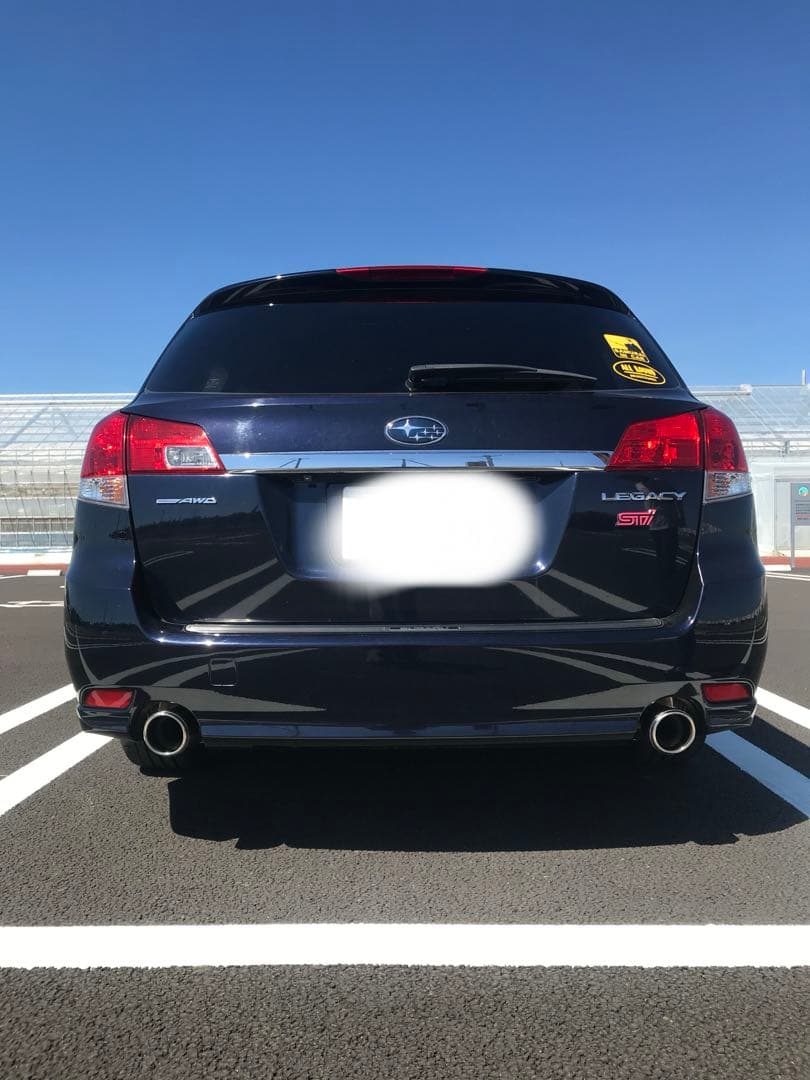 BRG レガシィDIT2.0 リアのみ純正マフラー