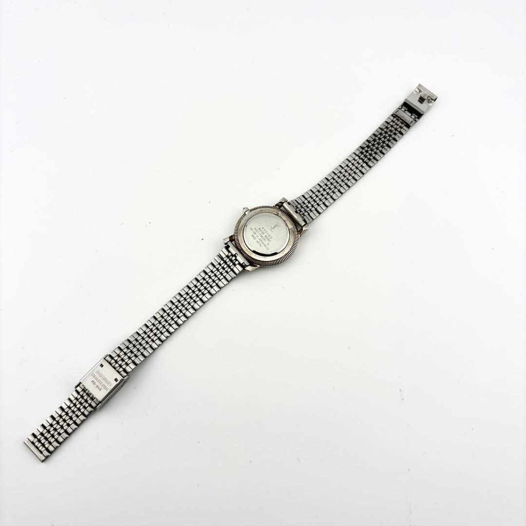 【新品電池/稼働】サンローラン 5421-F46291 腕時計 ローマン 希少