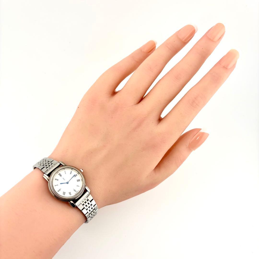 【新品電池/稼働】サンローラン 5421-F46291 腕時計 ローマン 希少