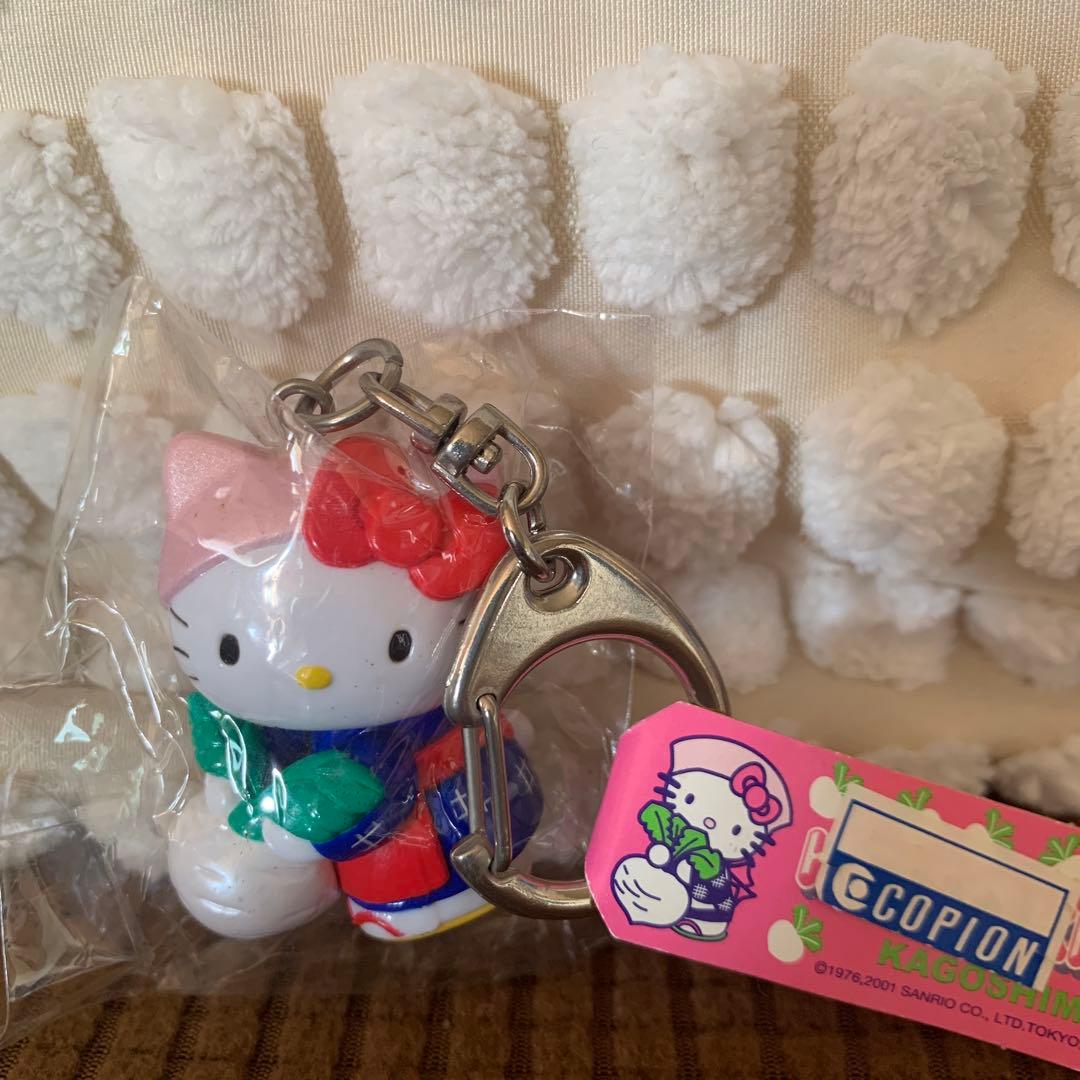 ハローキティ ご当地キーホルダー 鹿児島　桜島　新品