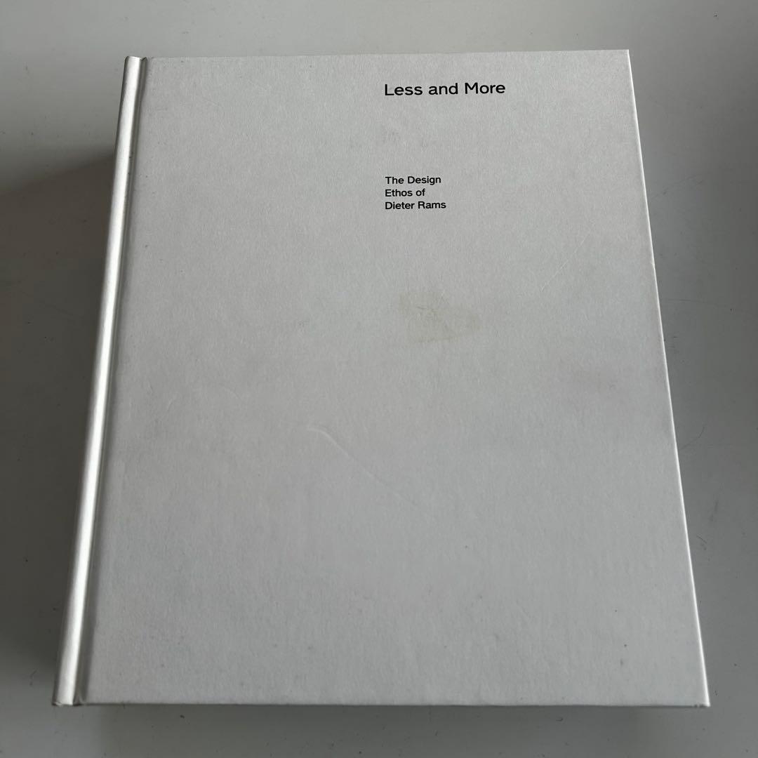 美品 帯付 Less and more Dieter Rams ディーターラムス