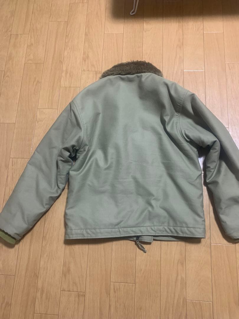 U.S.N. オリーブ ミリタリージャケット N-1 サイズ38