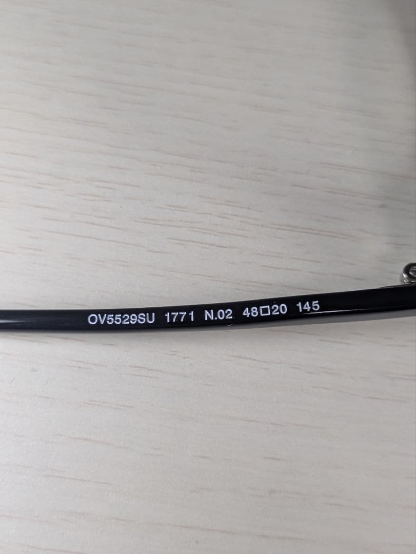 新品未使用 オリバーピープルズ ov5529su メガネ 日本製 ブラック