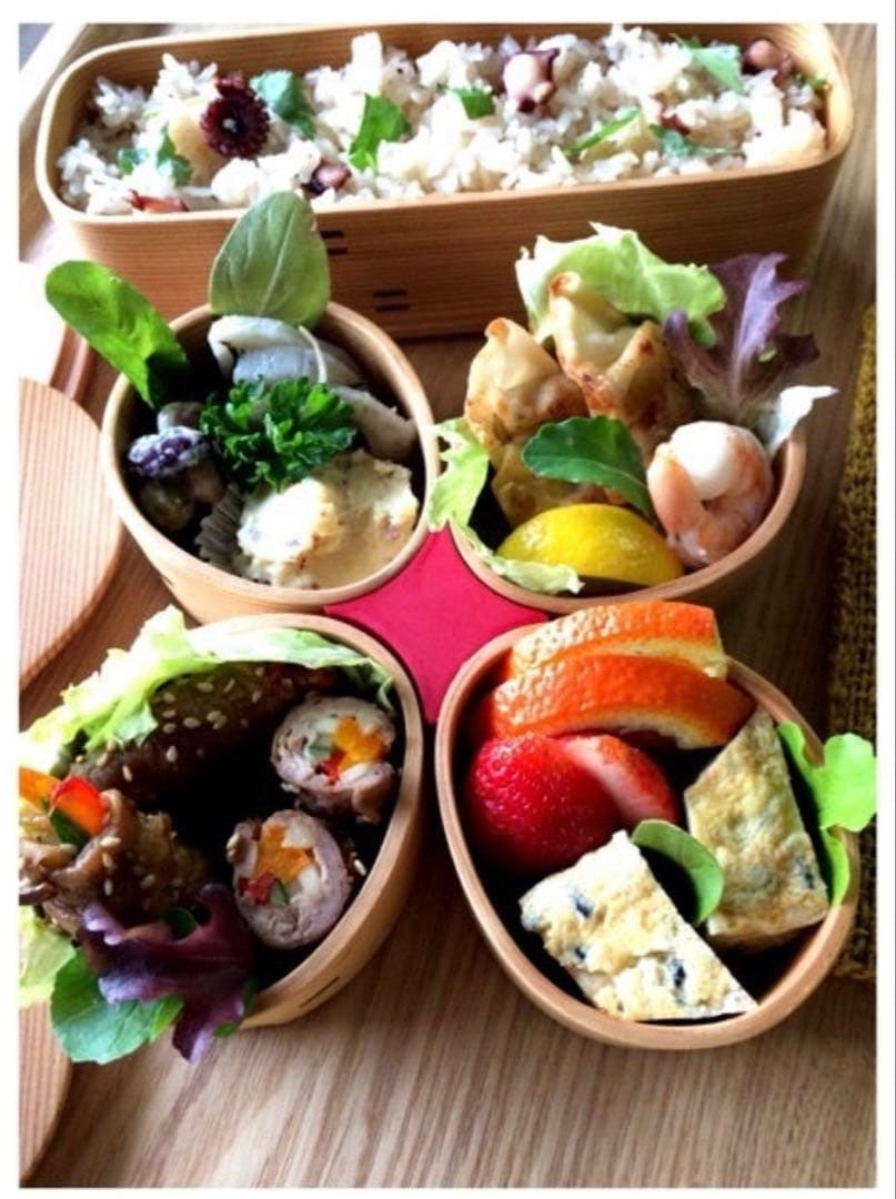 曲げわっぱ弁当箱