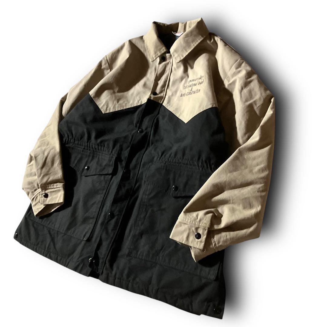 Carolina様☆USA製vintage激レア刺繍デザインダックカバーオールジ