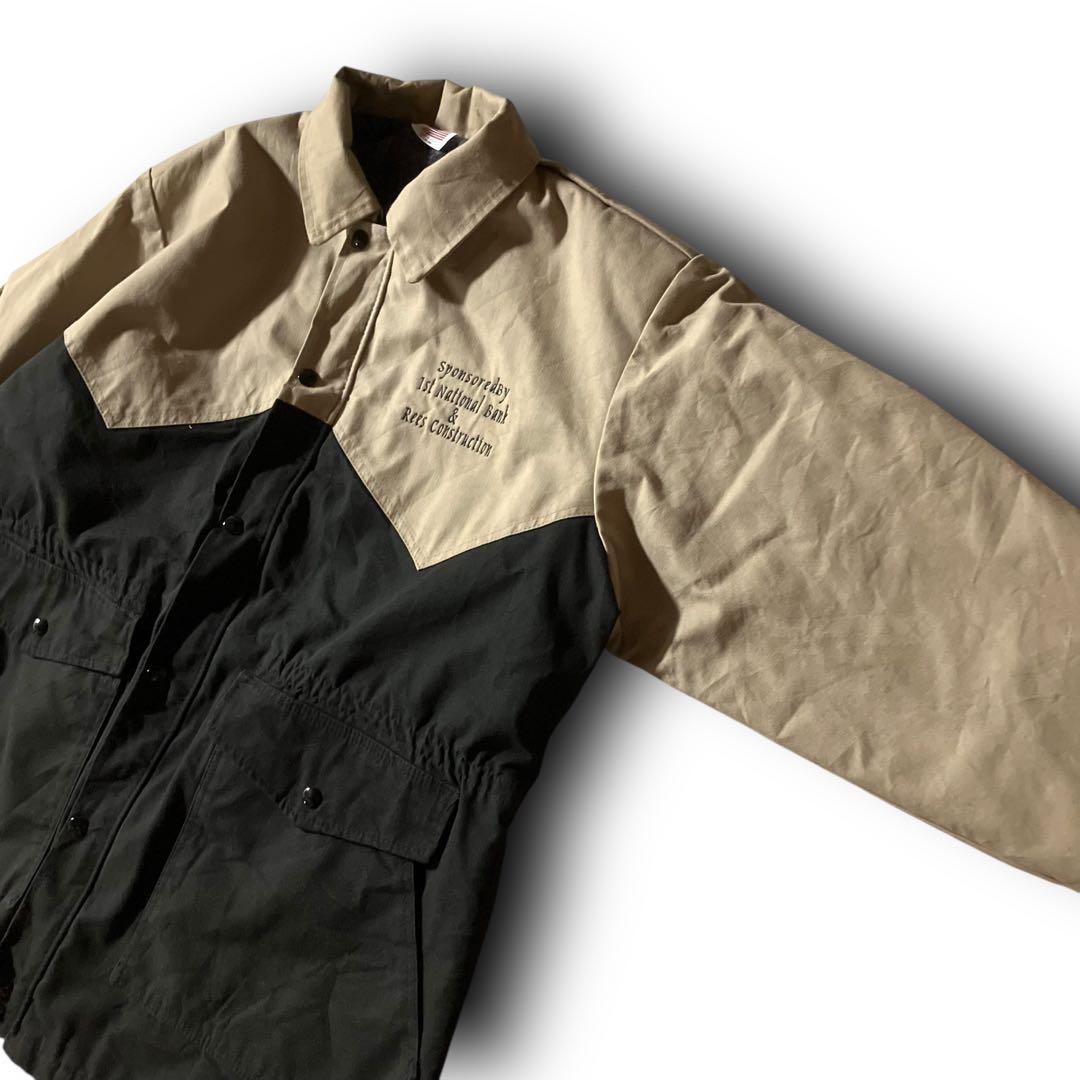 Carolina様☆USA製vintage激レア刺繍デザインダックカバーオールジ