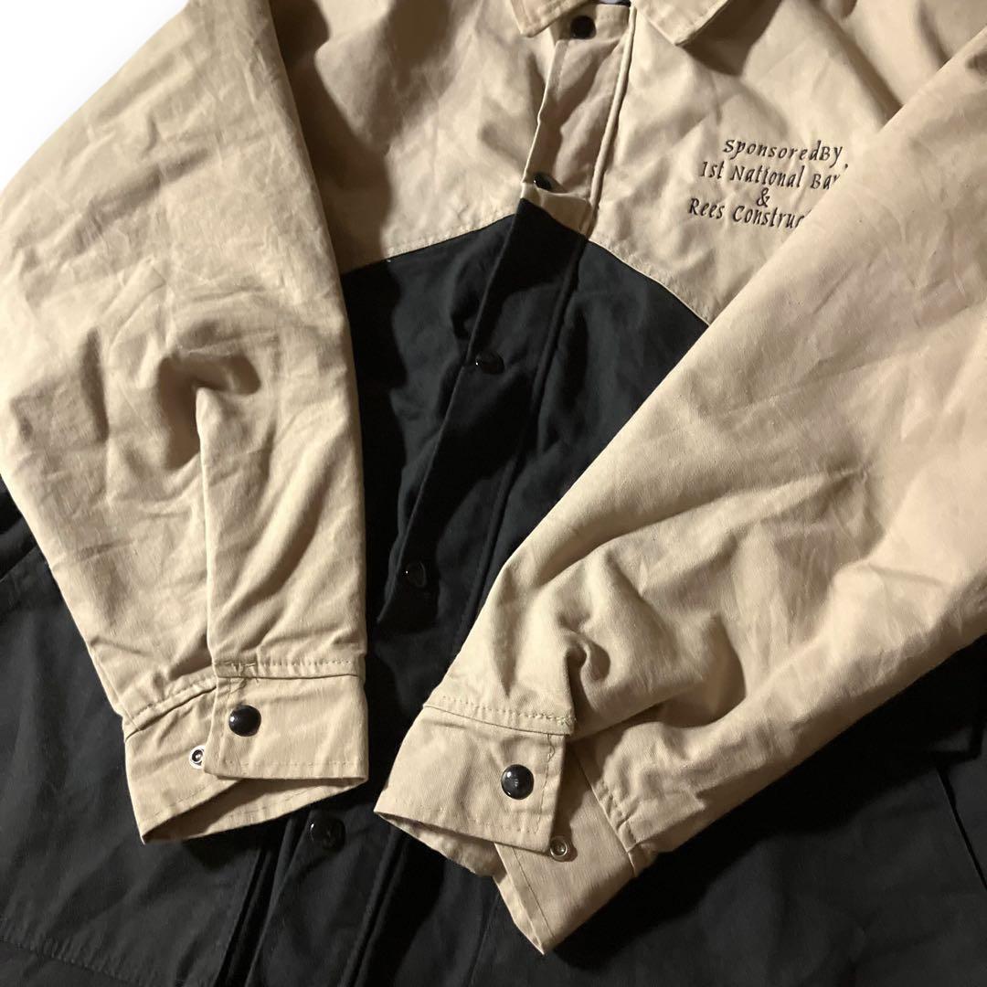 Carolina様☆USA製vintage激レア刺繍デザインダックカバーオールジ