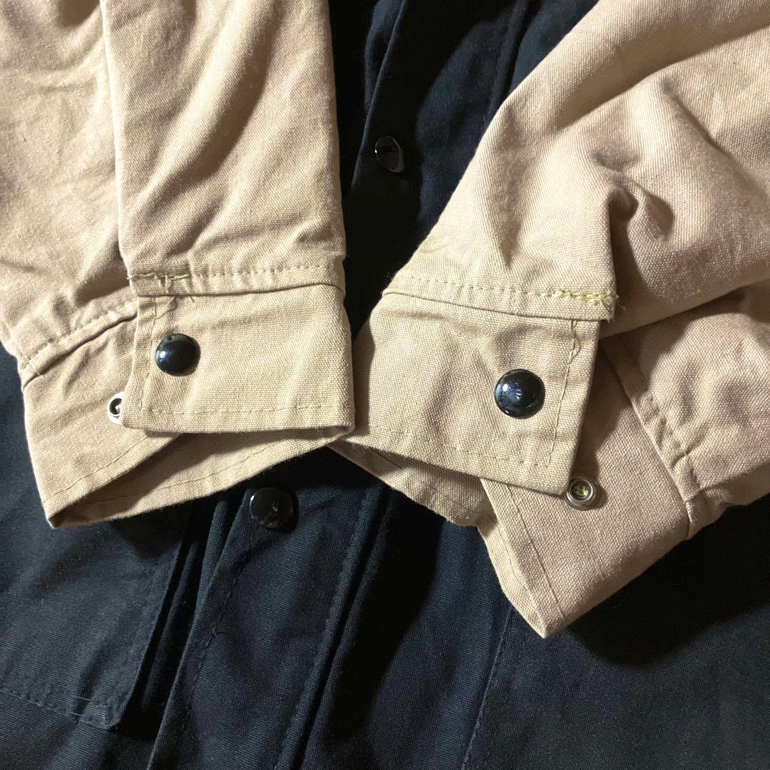 Carolina様☆USA製vintage激レア刺繍デザインダックカバーオールジ