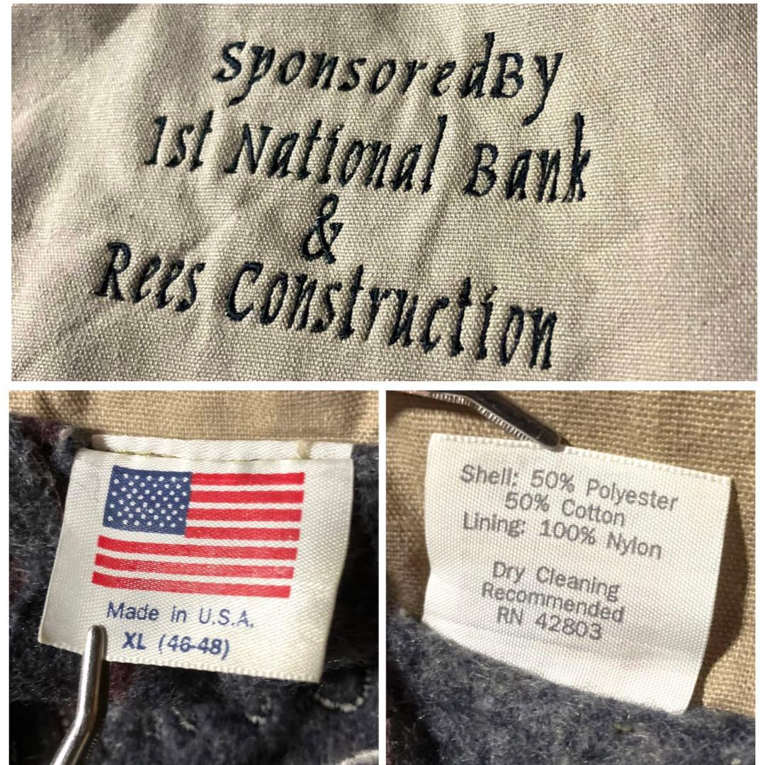 Carolina様☆USA製vintage激レア刺繍デザインダックカバーオールジ