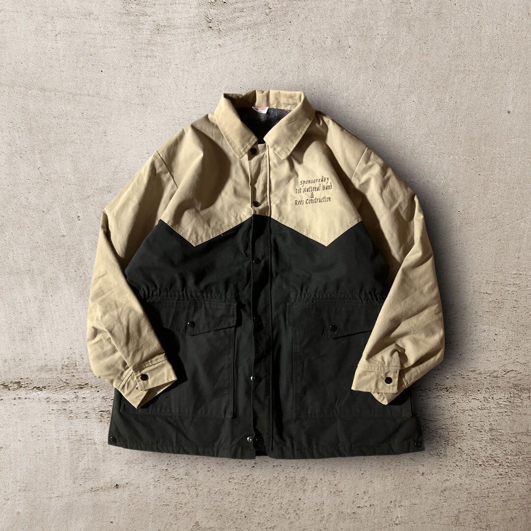 Carolina様☆USA製vintage激レア刺繍デザインダックカバーオールジ