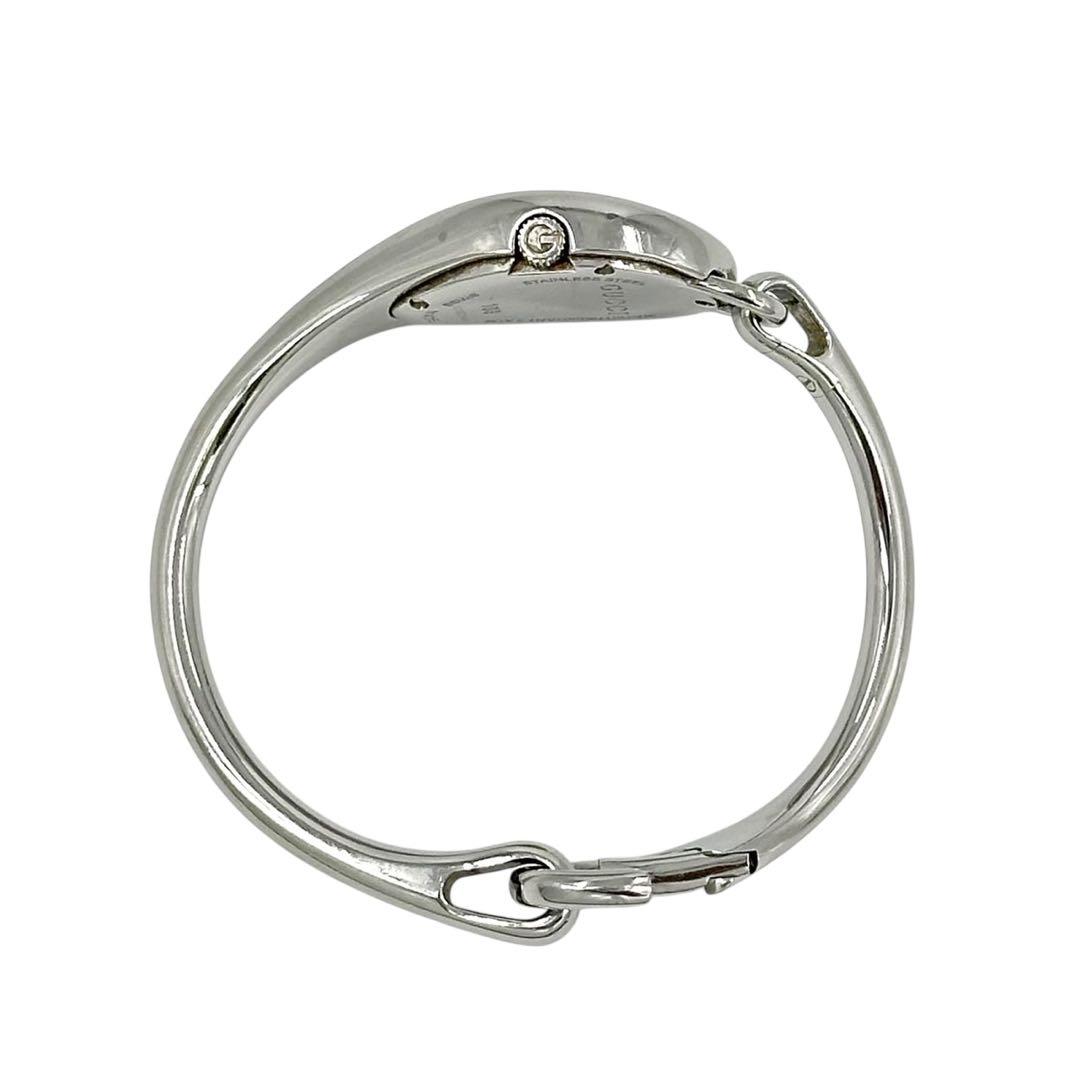 GUCCI レディース 腕時計 バングルウォッチ 103 ホワイト