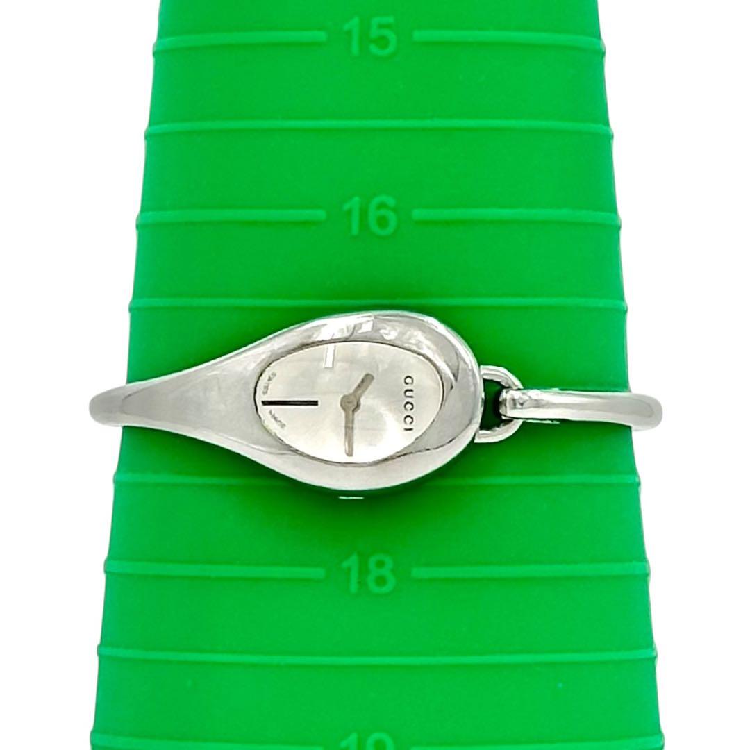 GUCCI レディース 腕時計 バングルウォッチ 103 ホワイト