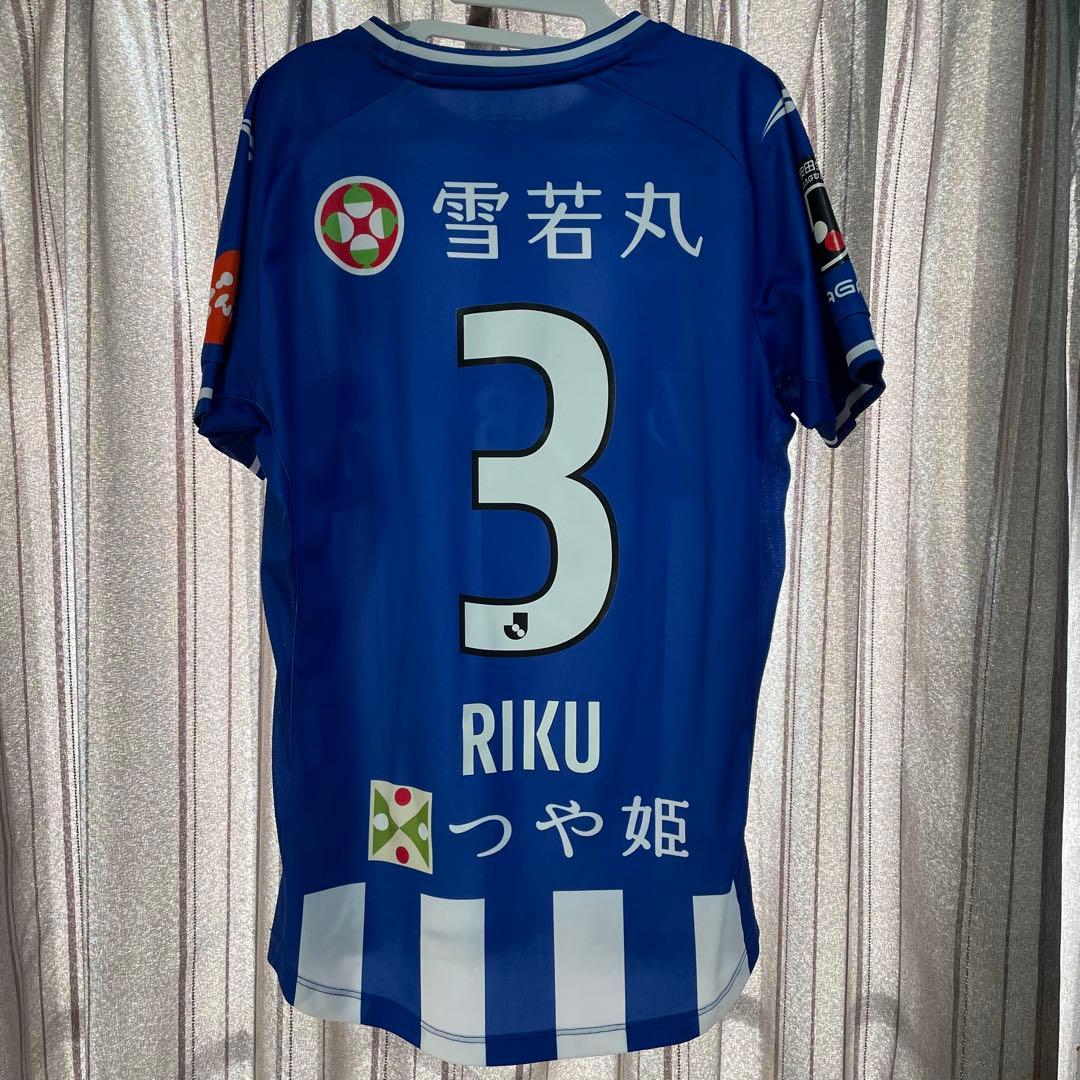 モンテディオ山形2022ユニフォーム/半田陸/背番号3【サイズ:M】