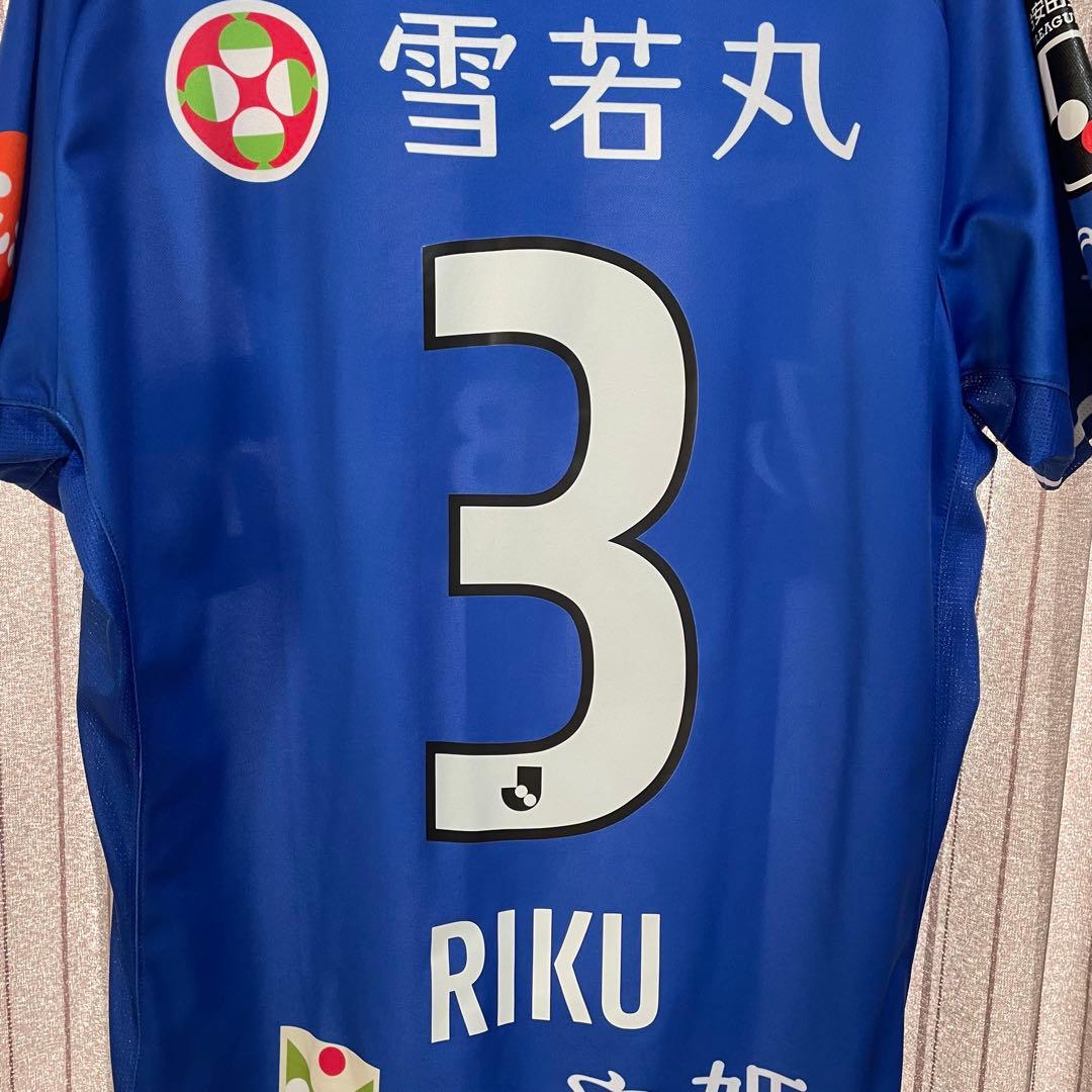 モンテディオ山形2022ユニフォーム/半田陸/背番号3【サイズ:M】