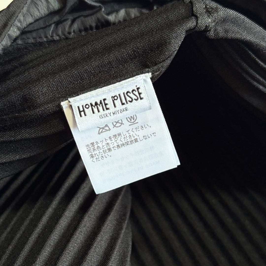 新品 25ss homme plisse オムプリッセ ハット 黒 ブラック