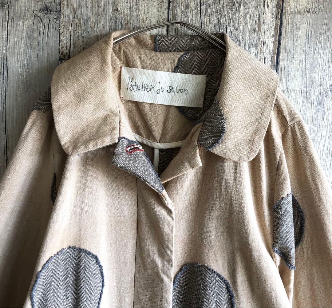 l’atelier du savon アトリエドゥサボン　ドット　コート　綿