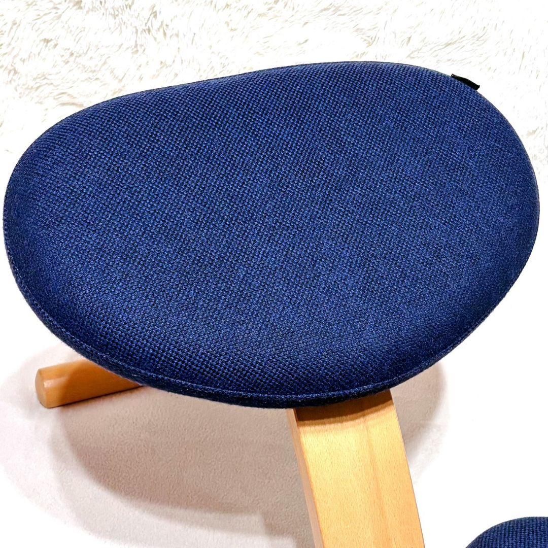 Rybo リボ社 バランスイージー バランスチェア ネイビー 姿勢改善 ウール