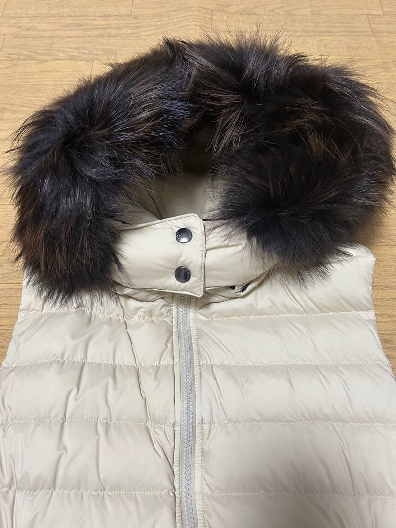 TATRAS ホワイト キルティングダウンベスト