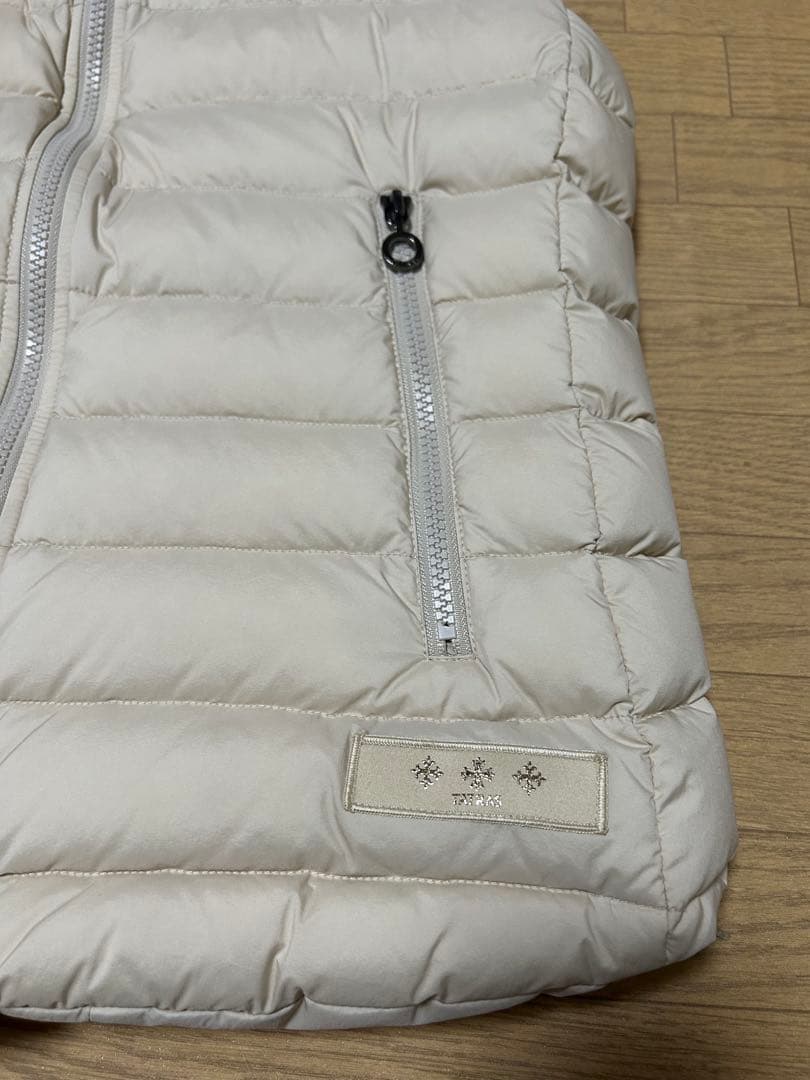 TATRAS ホワイト キルティングダウンベスト