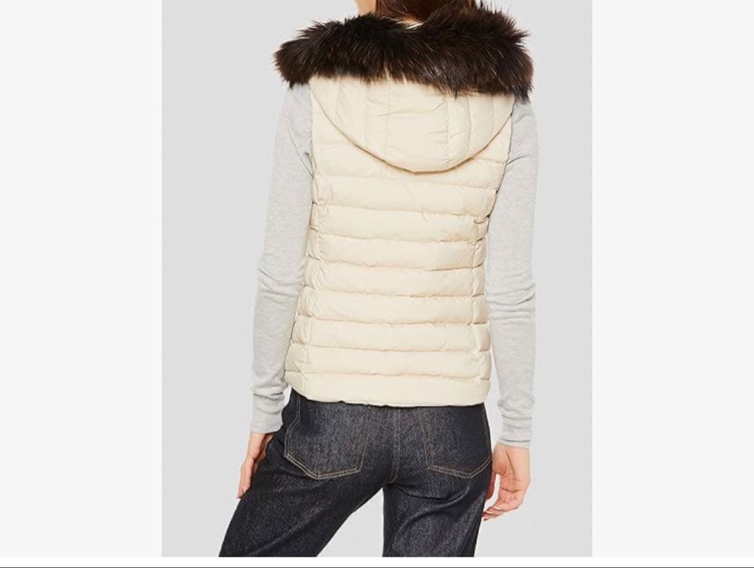 TATRAS ホワイト キルティングダウンベスト