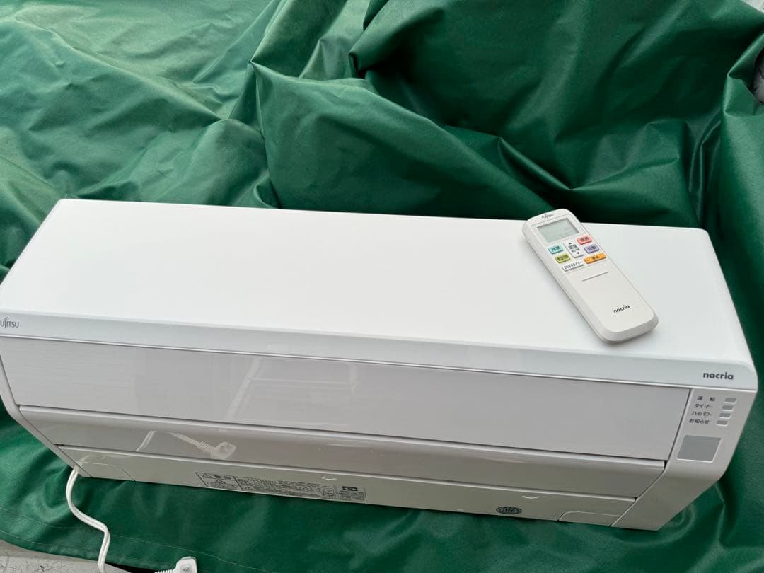 室外機も込 14畳用 2021年製 富士通 エアコン クーラー 4.0kw 40