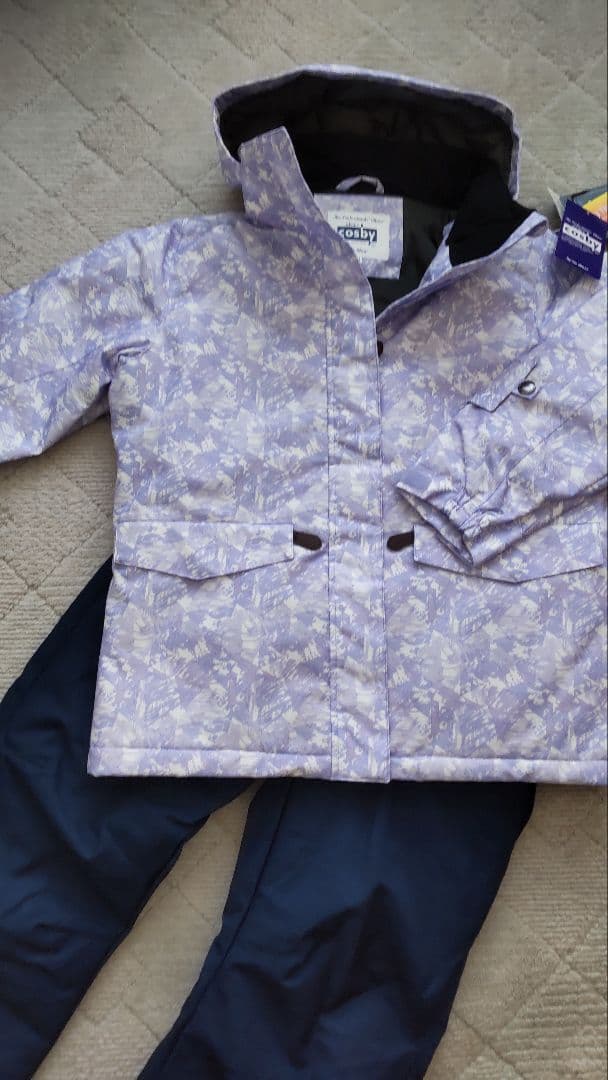 スキーウェア 女児150cm 男児130cm レディースL 3点