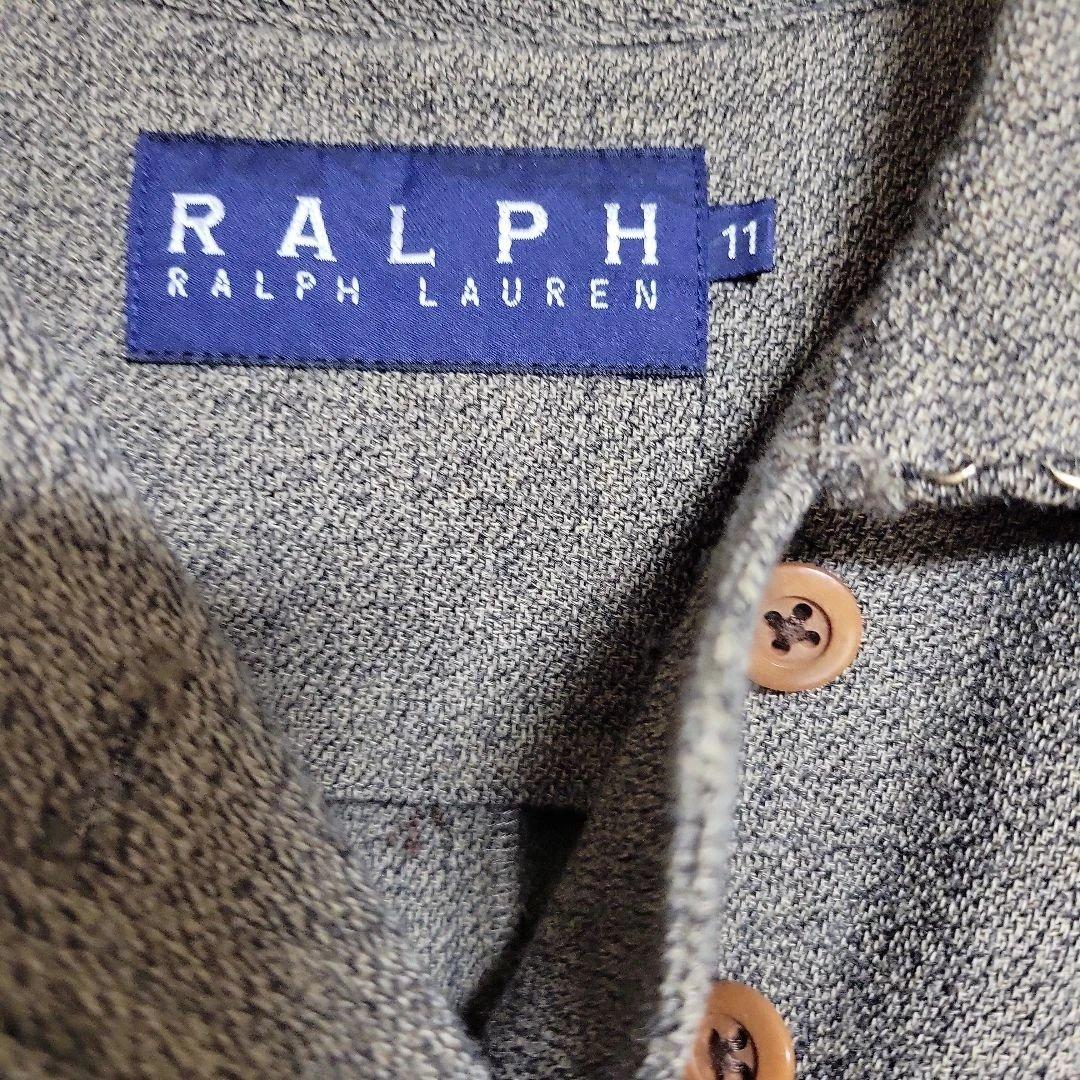 RALPH LAUREN ノースリーブワンピース 11 グレー