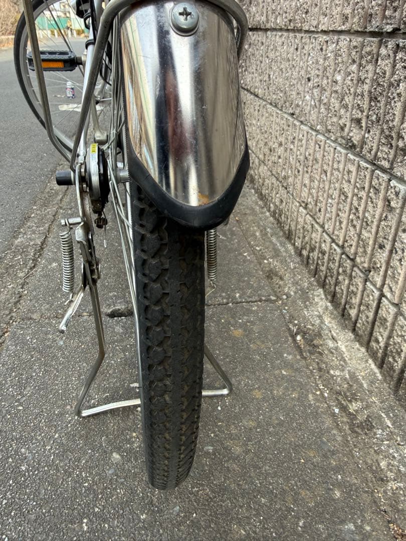 ママチャリ　27インチ　中古　6段ギア　引き取り限定