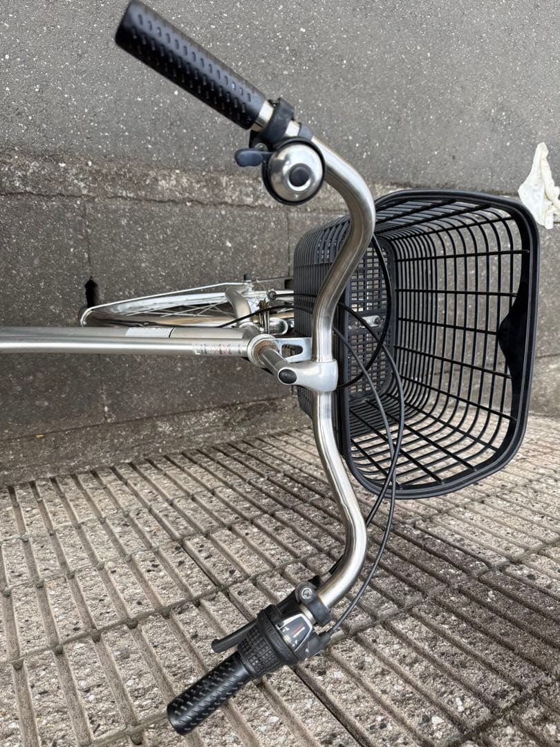 ママチャリ　27インチ　中古　6段ギア　引き取り限定