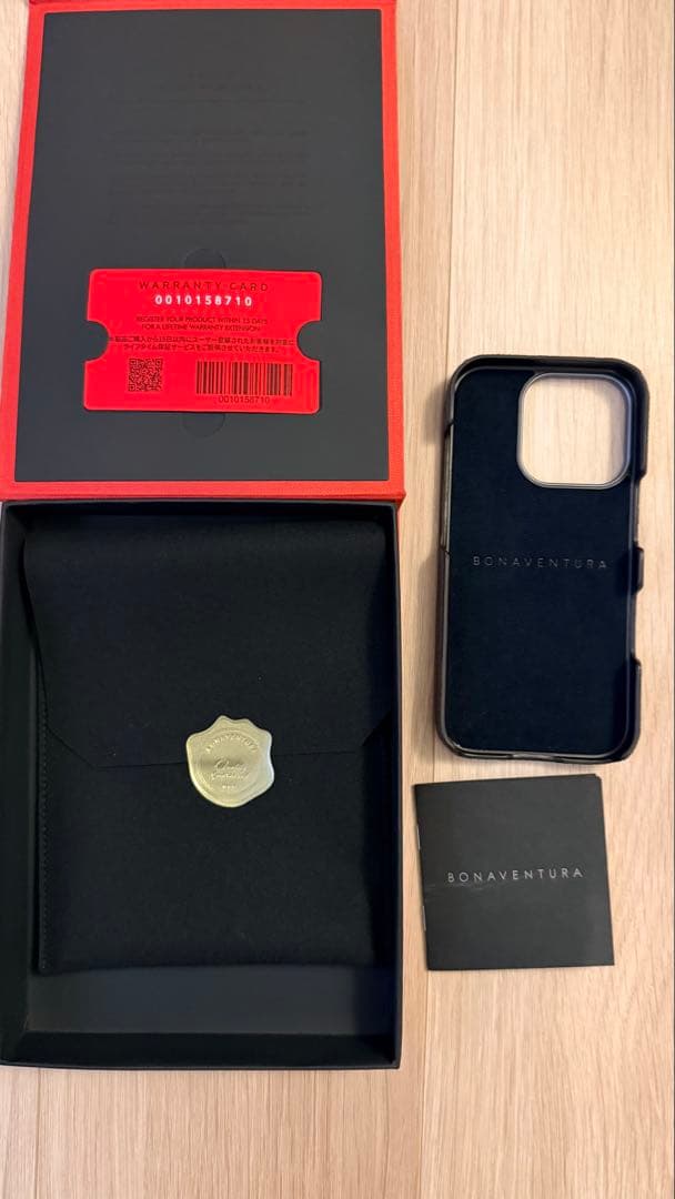 BONAVENTURA ブラウン iPhoneケース iPhone16pro