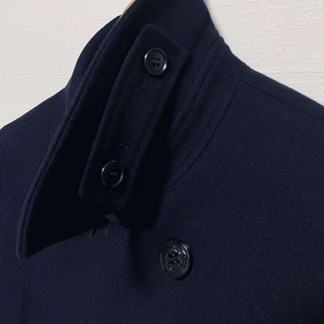 新品 ビームス スクールコート Pコート 濃紺 5L（成人男性XL相当）