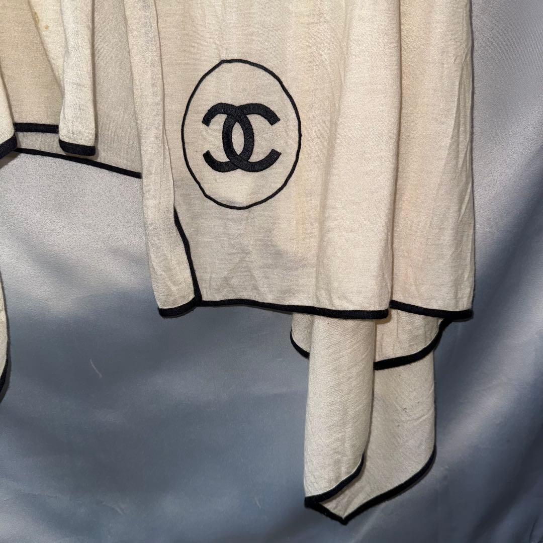 CHANEL　シャネル　ストール　カシミヤ　ダブルC 正規品　ココマーク　シルク