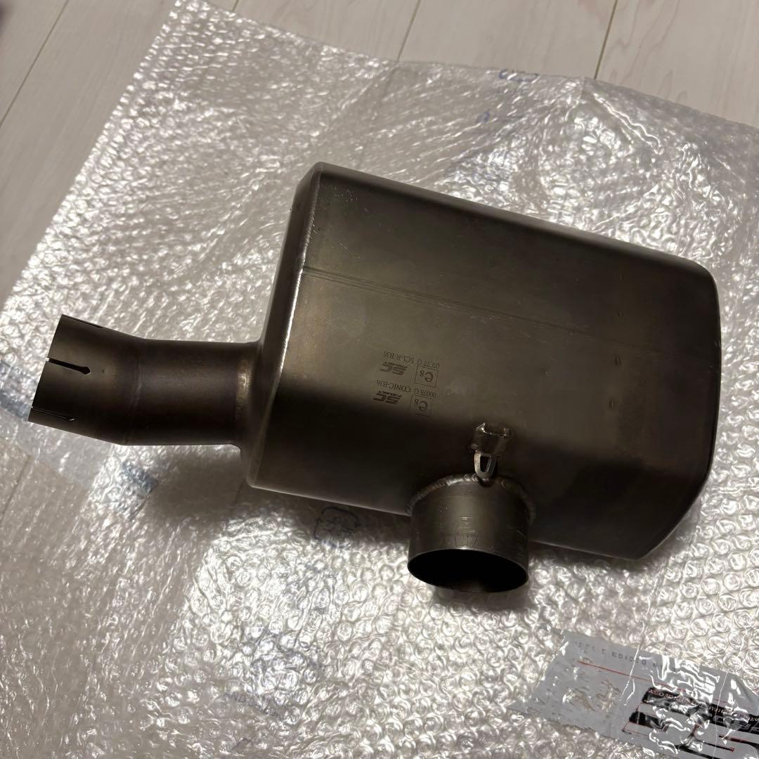 F900XR / R SC-PROJECT コニックスリップオンサイレンサー