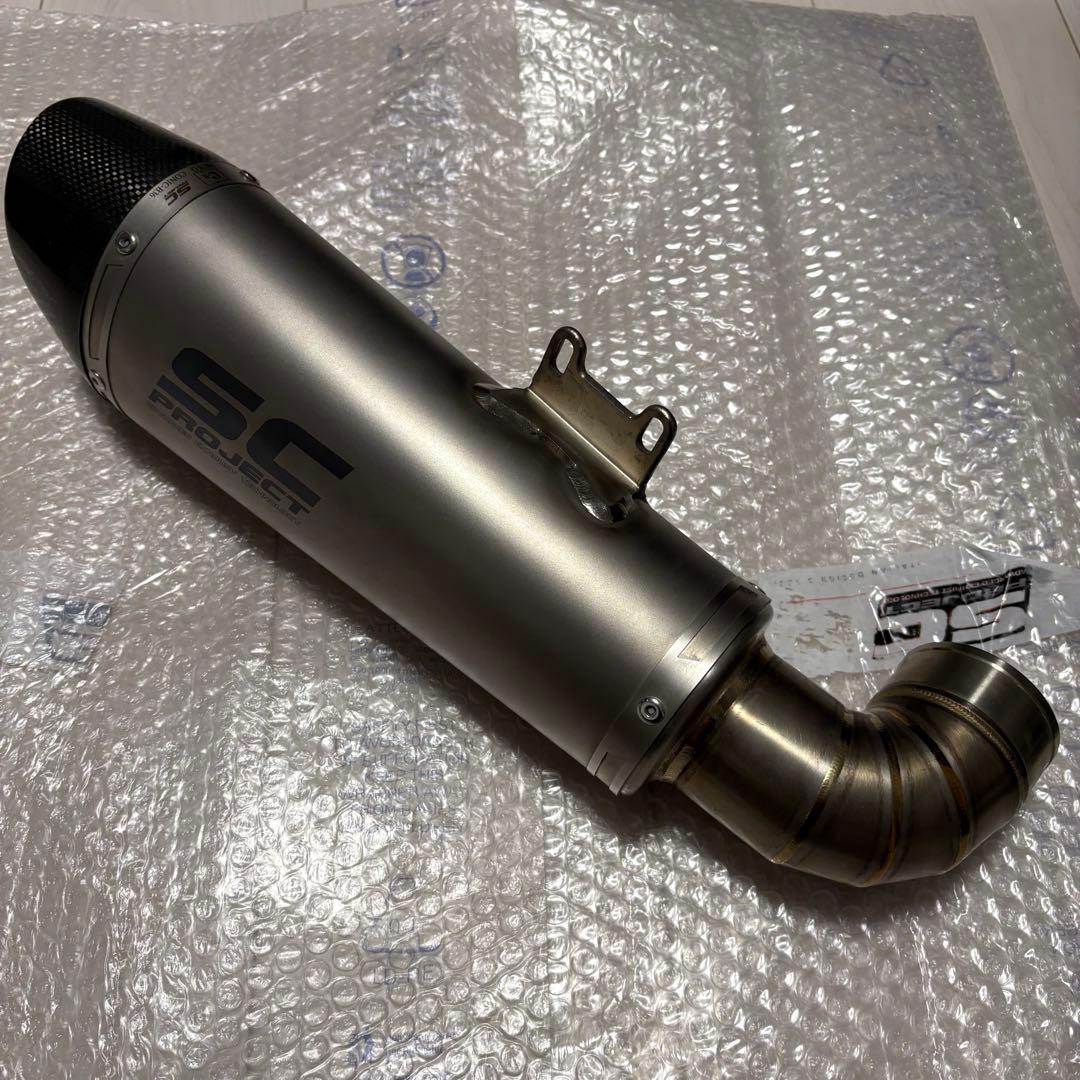 F900XR / R SC-PROJECT コニックスリップオンサイレンサー