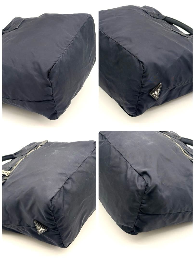 PRADA 三角プレート　リバーシブル　2way ナイロン トートバッグ