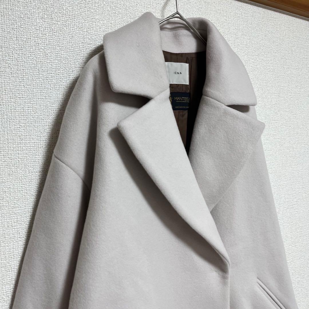 ako711　　オーバーチェスターコート　生成　ロングコート　40