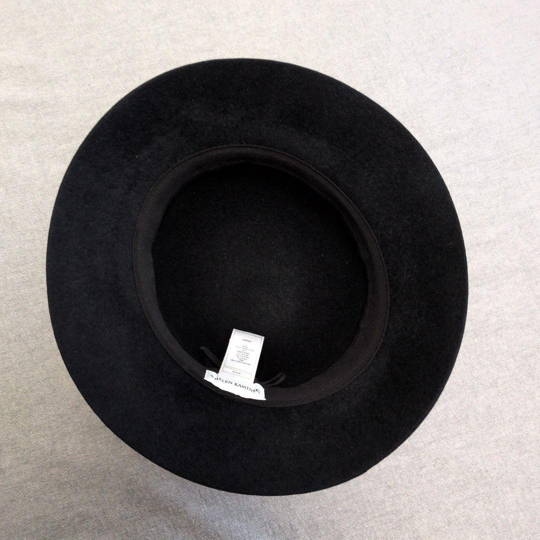 【美品】ヘレンカミンスキー BITSY 6 帽子 ハット ネイビー