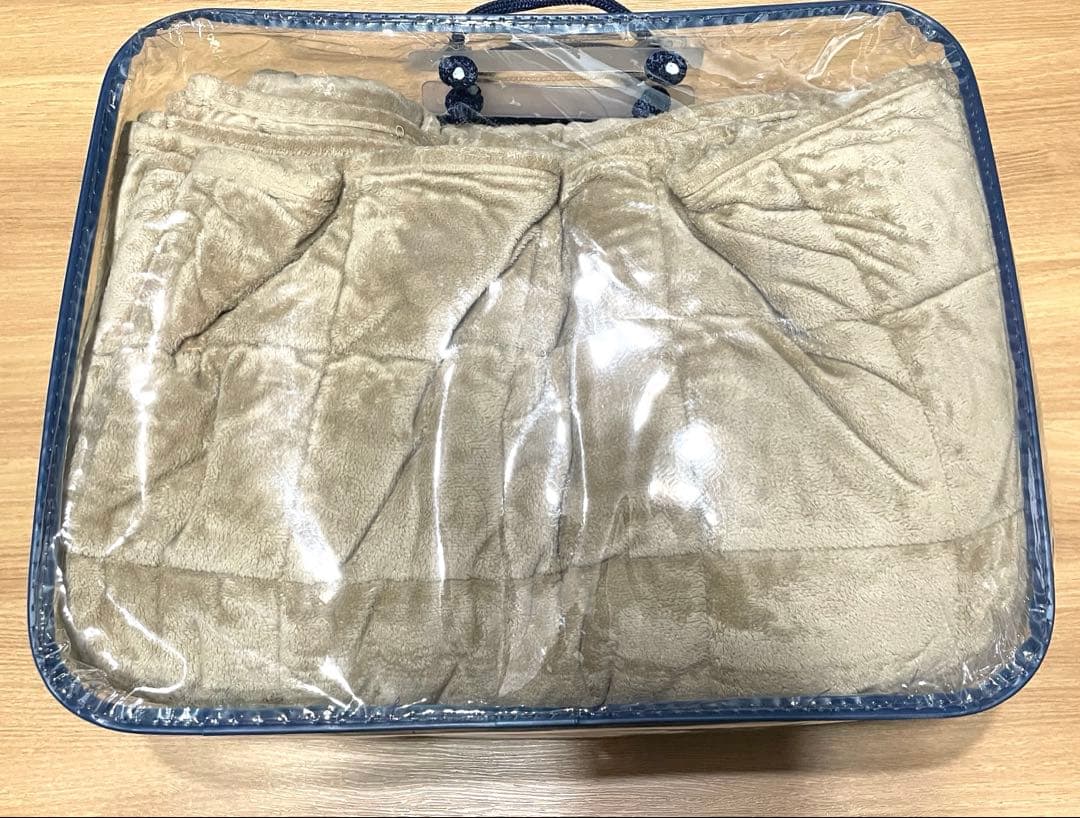 ★美品 ハグラビ ウェイトブランケット Sサイズ モカブラウン 睡眠改善 布団