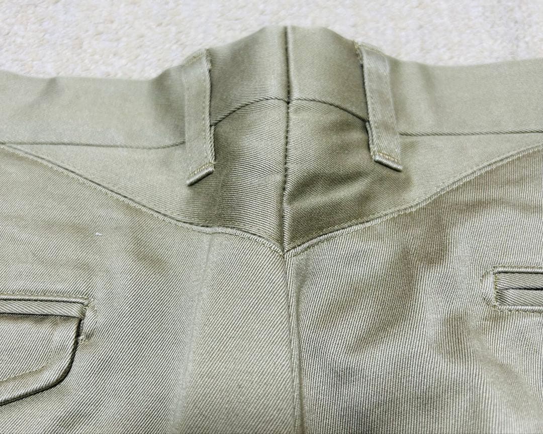 s*2様 BARNSTORMER カーキ ストレート チノパン