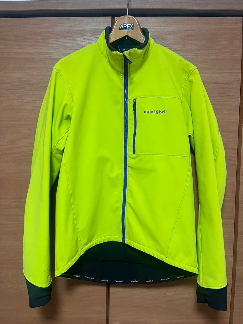 mont-bell サイクルジャケット イエロー