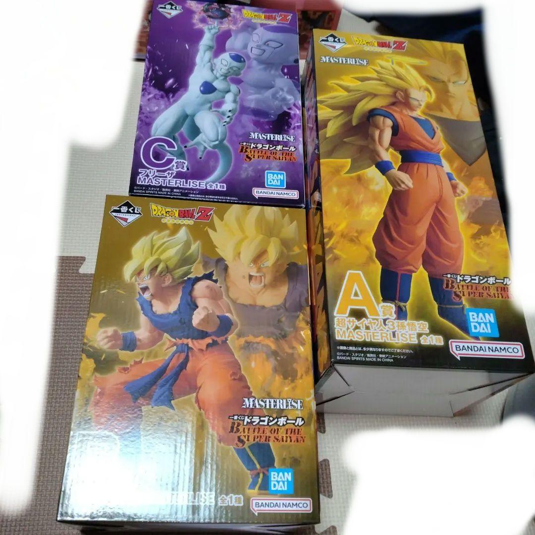 一番くじドラゴンボールZ A賞B賞C賞フィギュアセットI賞コンプリート付き