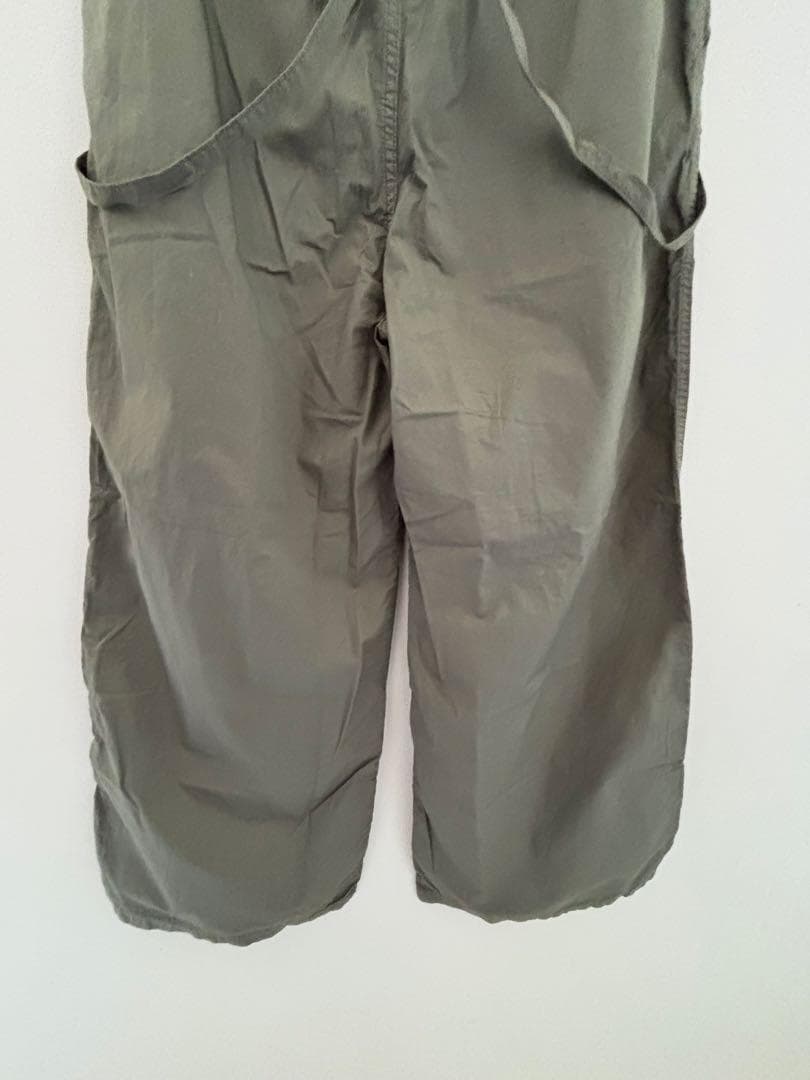 AP STUDIO　ジョンブル　ミリタリーサスペンダーパンツ　カーキ　Ｌ　美品