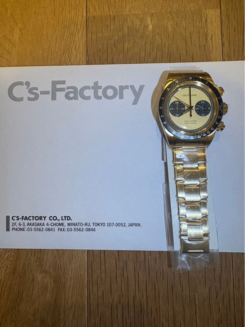 【新品】アウトライン・2レジスタークロノ 2 REGISTER