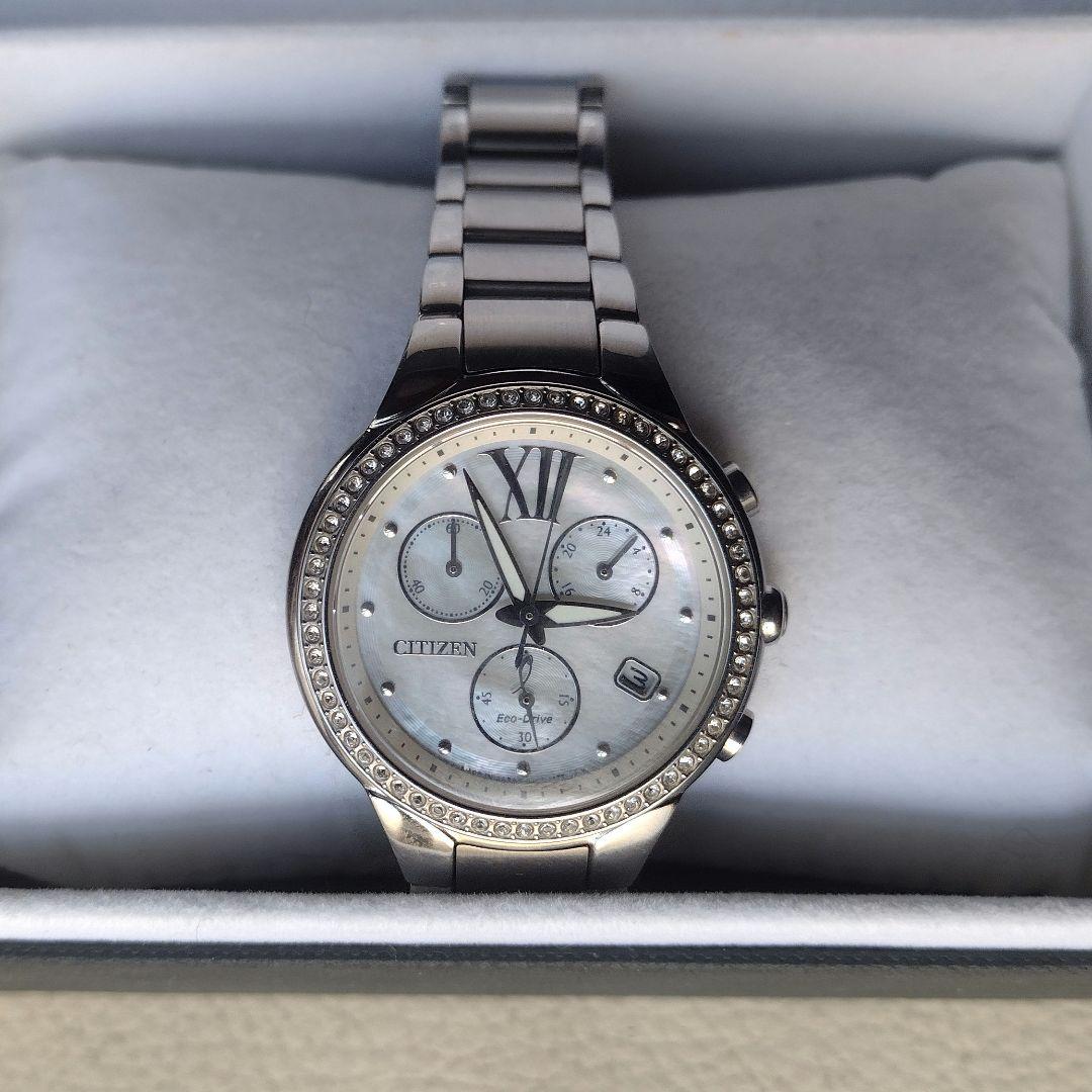 シチズン　エコドライブ 腕時計 FB1320-59A　クロノグラフ
