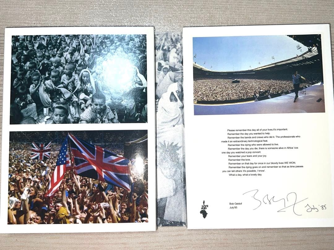 Live Aid 輸入盤4枚組 DVDセット